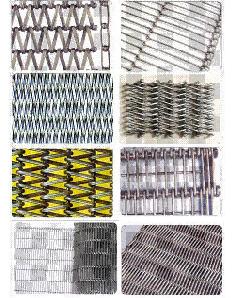 Belt Woven Wire Structures