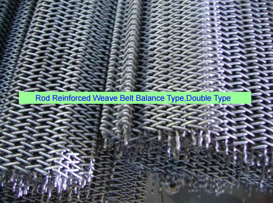 Balanced Reinforced Chain Wire Netting Belt